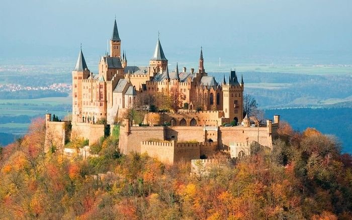 средневековые замки германии фото