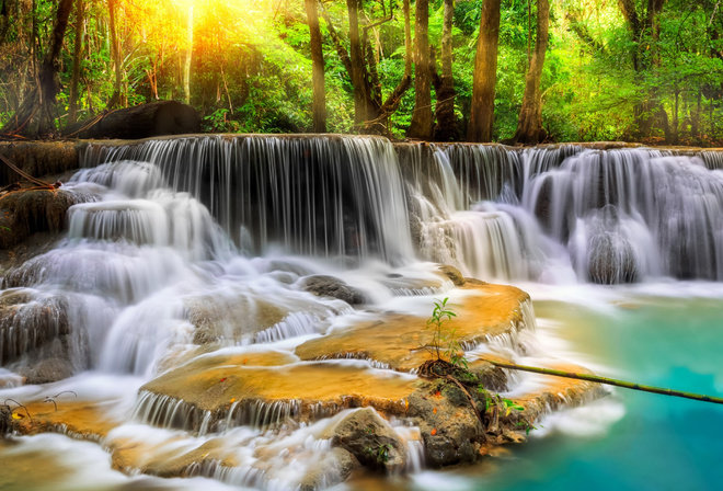 водопад красивый фото