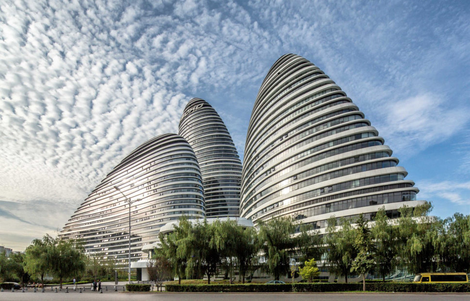 wangjing soho в пекине фото