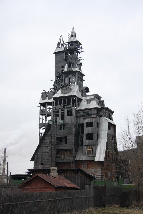 деревянный архангельский небоскрёб николая сутягина фото