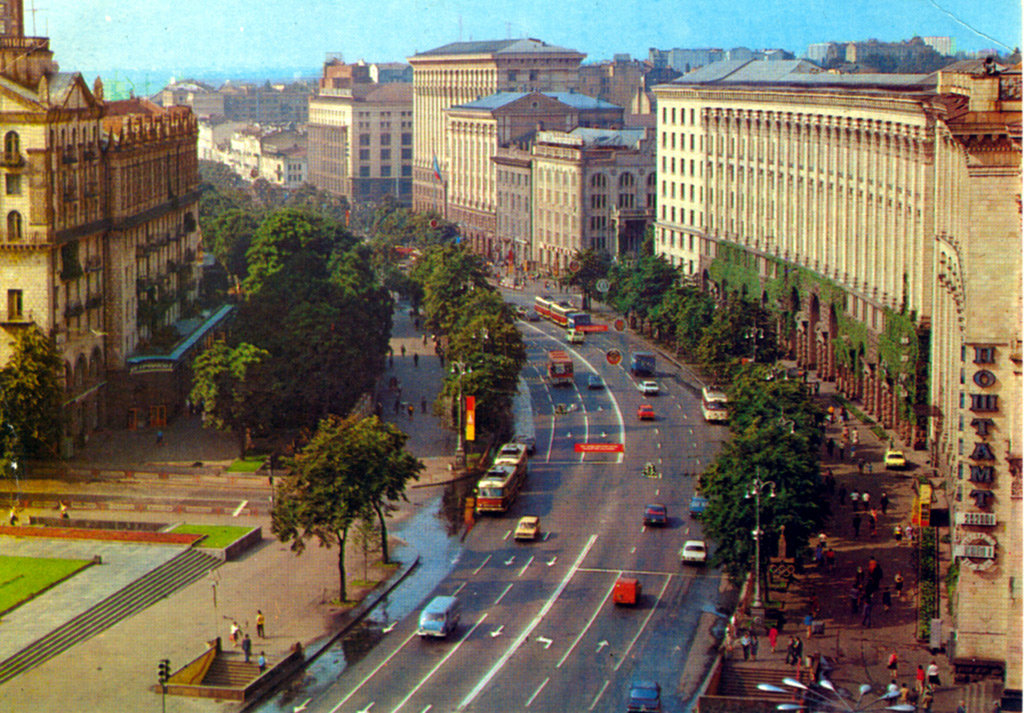 крещатик в киеве фото