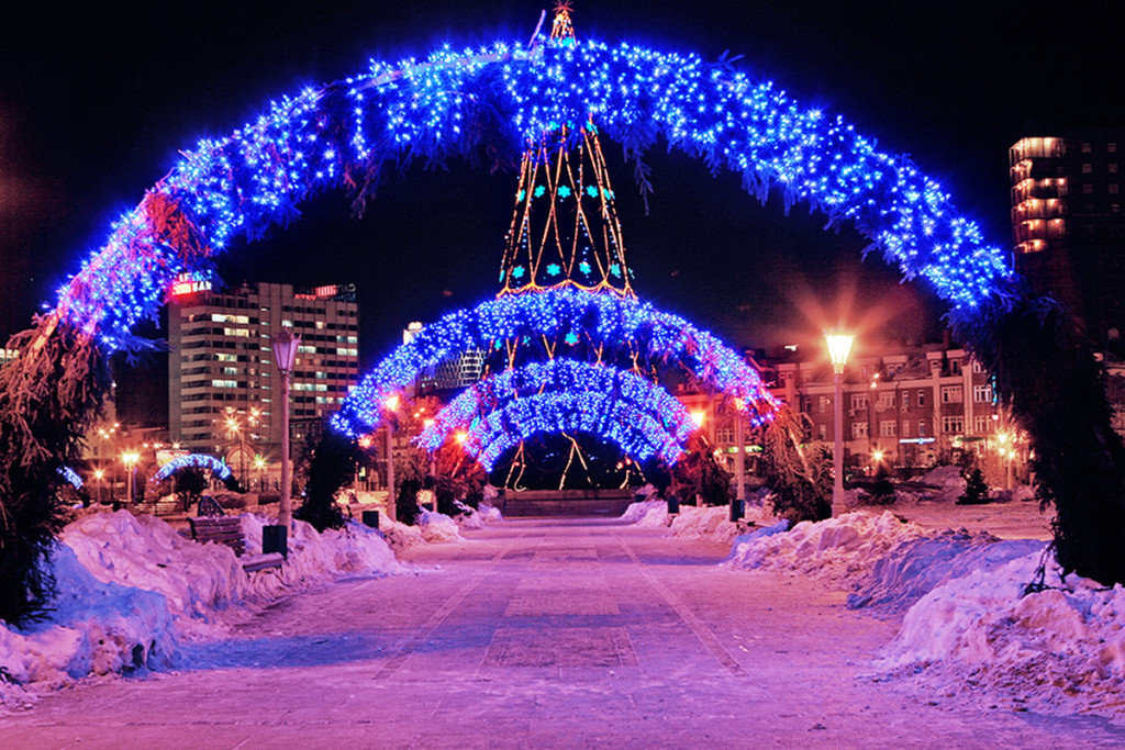 новогодняя казань фото