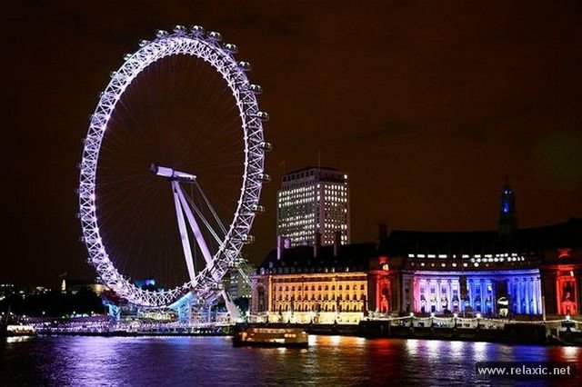 лондонский глаз достопримечательности лондона фото