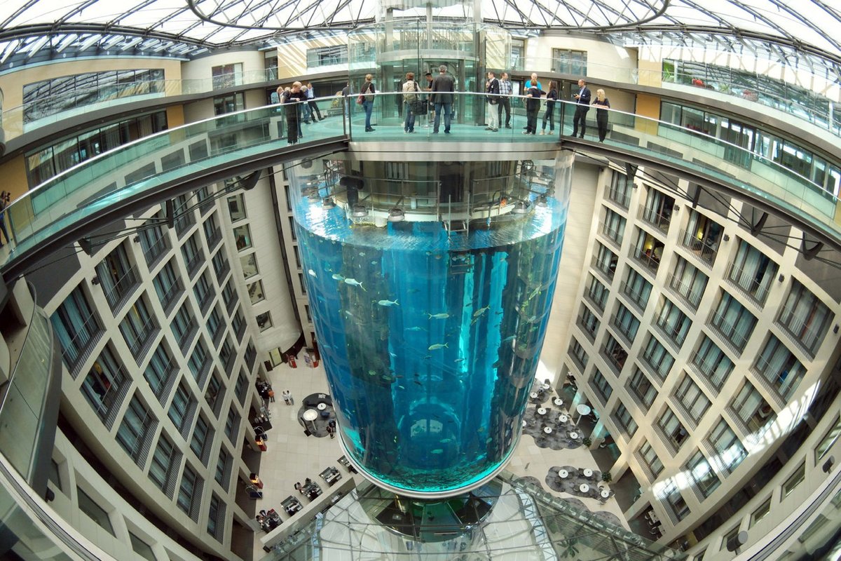 aquadom берлин фото