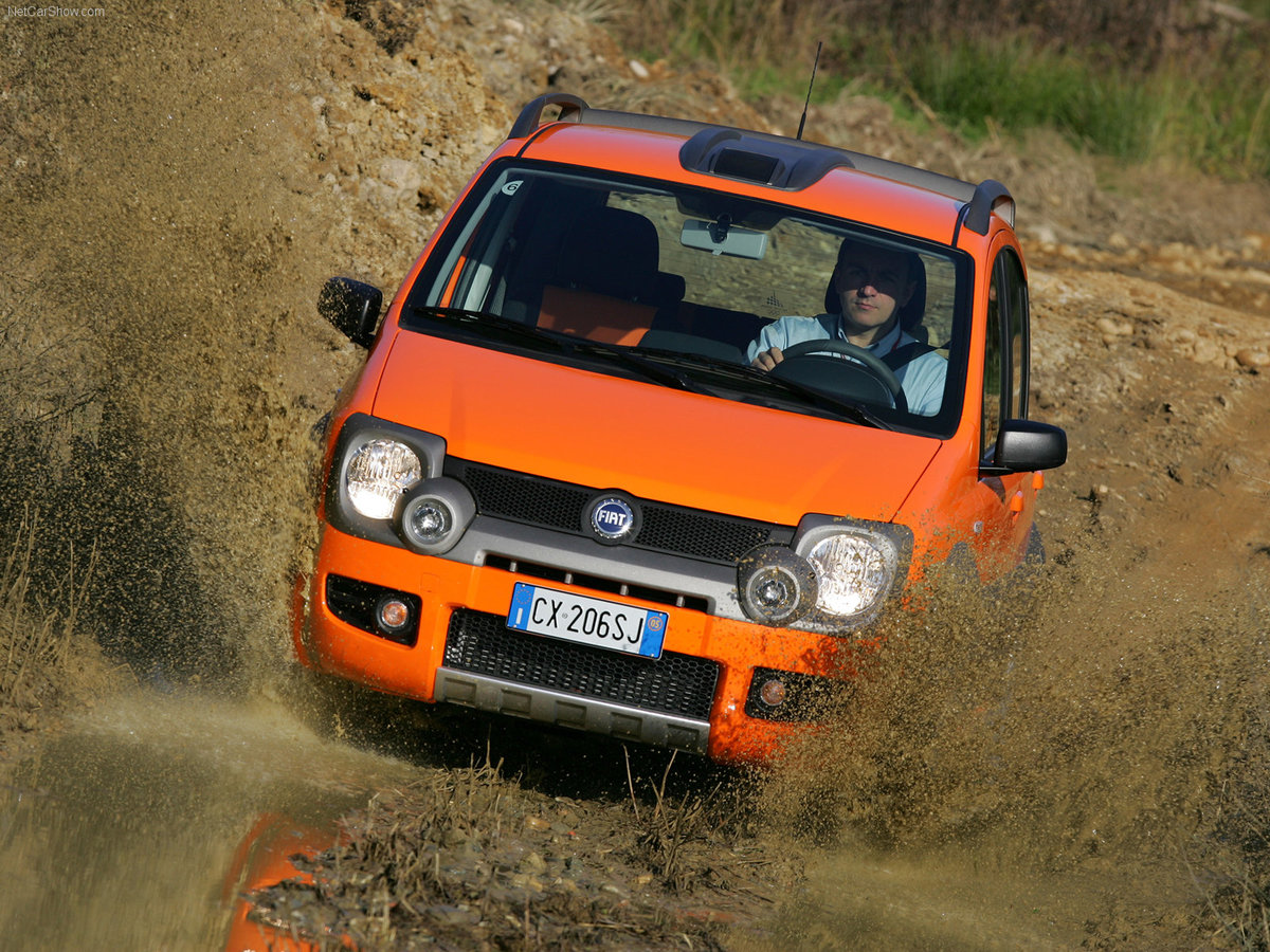 fiat panda cross фото