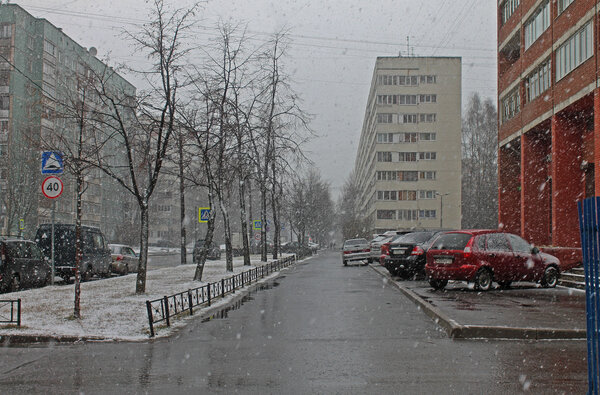 апрель в Питере