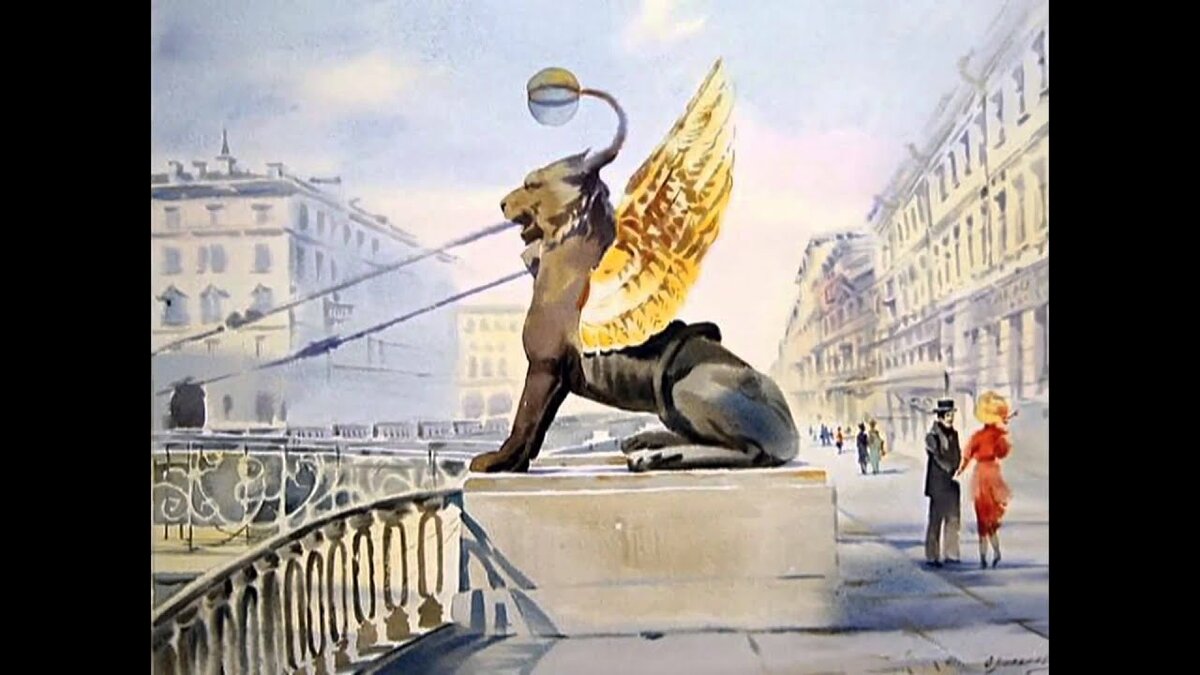 банковский мост в санкт петербурге фото