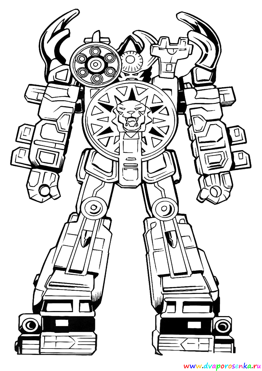 Раскраски Для Мальчиков Роботы Распечатать Бесплатно