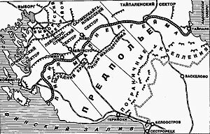 прорыв линии маннергейма 1940 карта фото