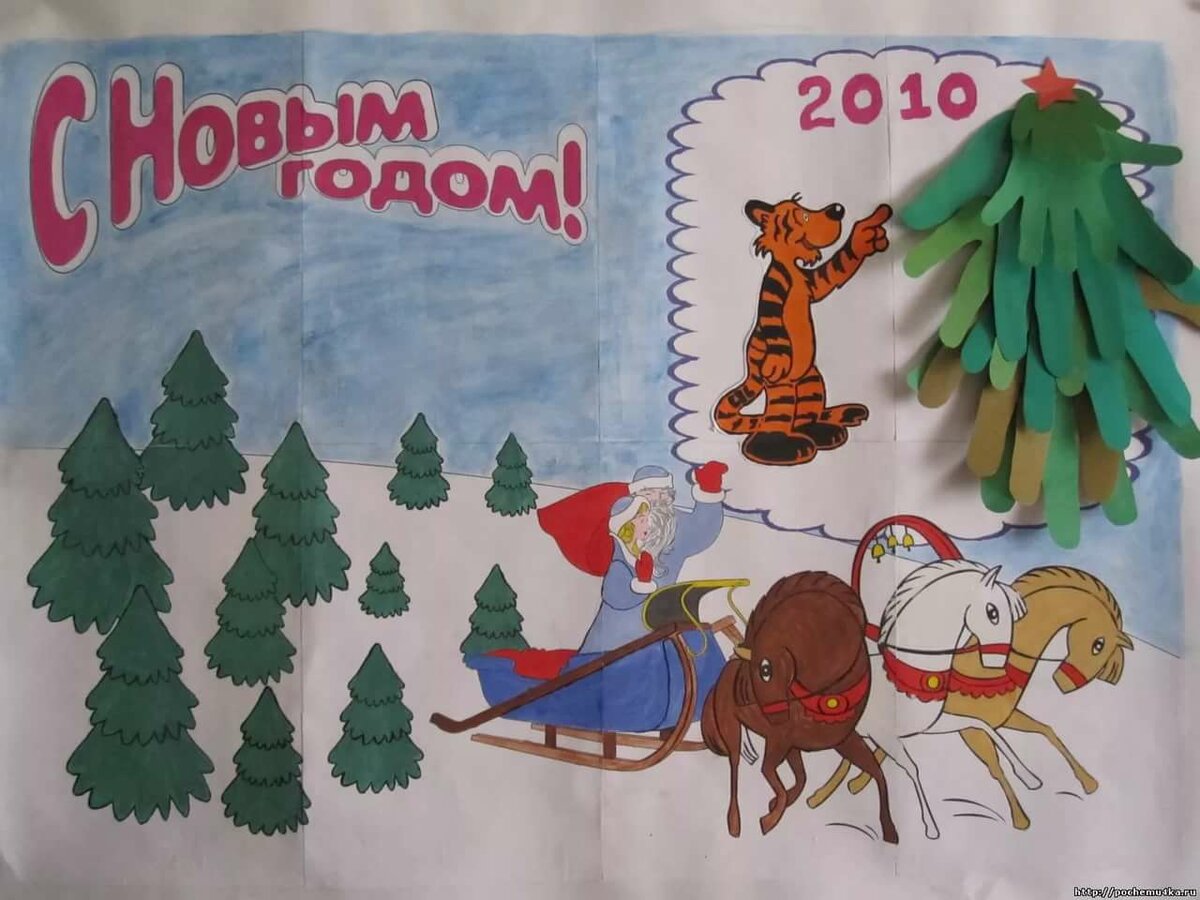 Картинки на новогодни плакат
