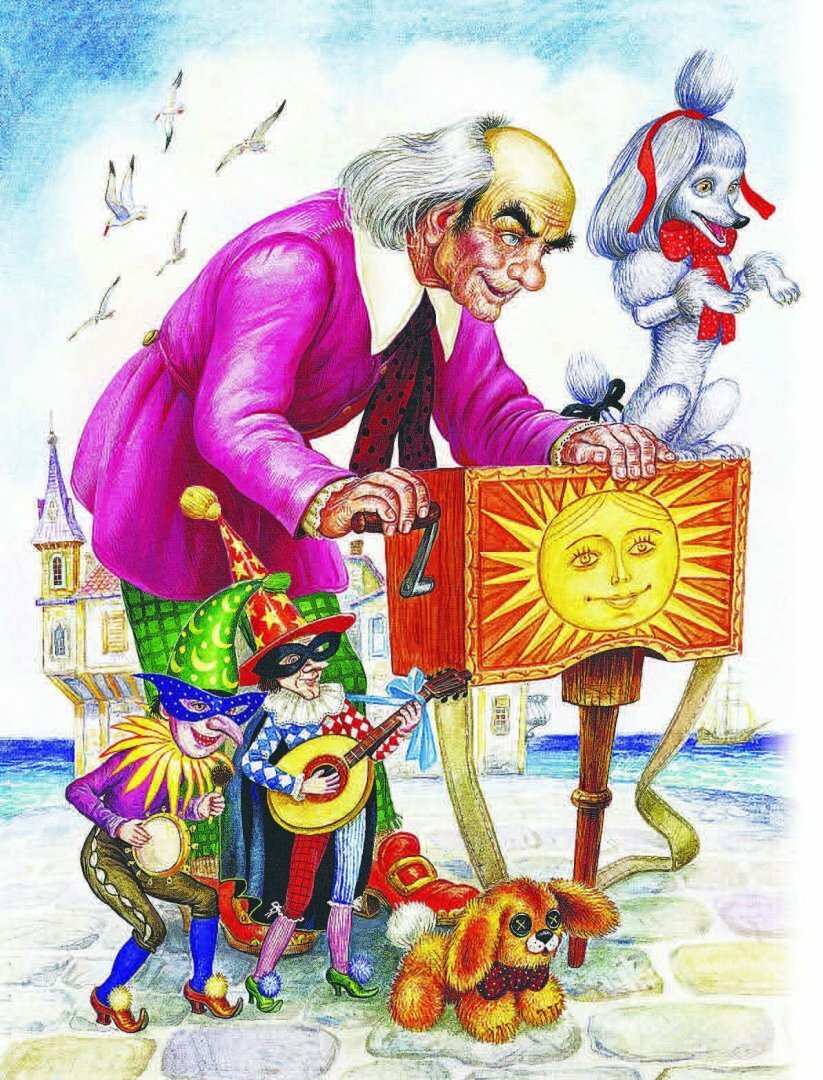 Картинки к сказке золотой ключик