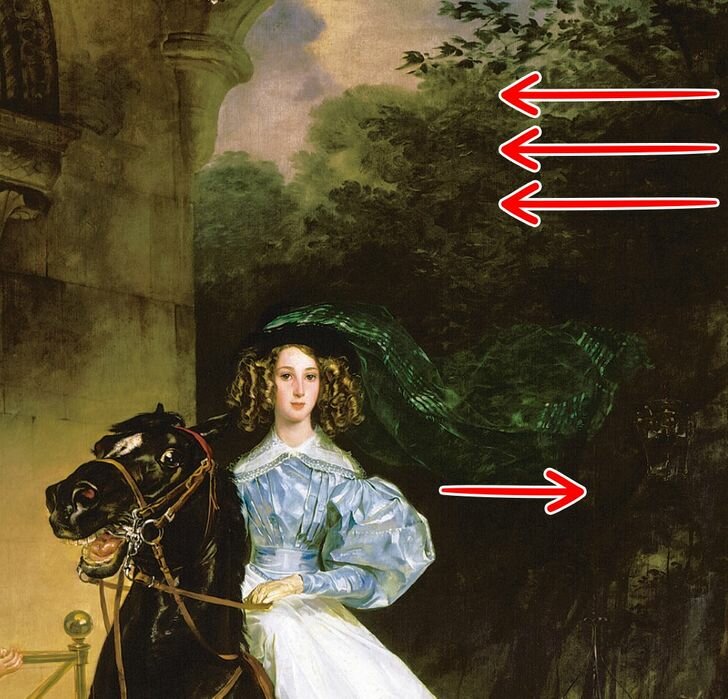 Карл брюллов всадница история создания картины