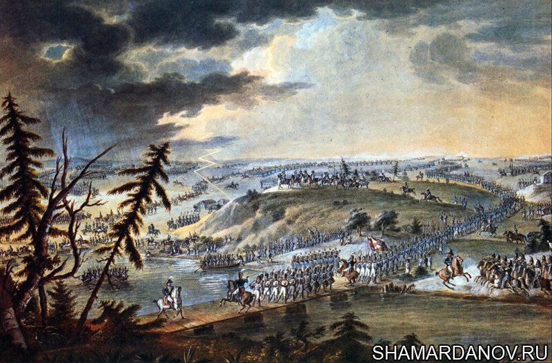 24 июня 1812 года армия Наполеона вторглась в Россию — началась Отечественная война 1812 года