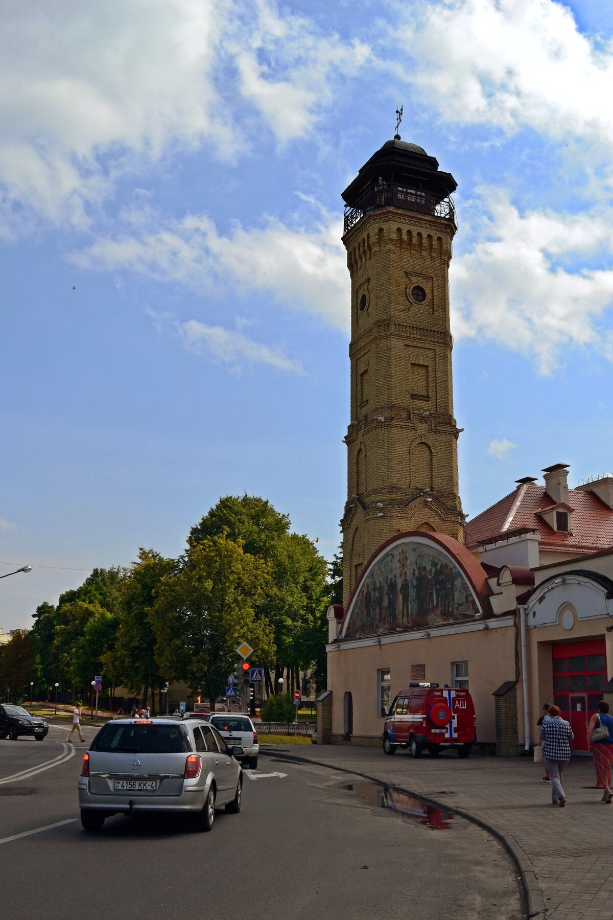 пожарная каланча гродно фото