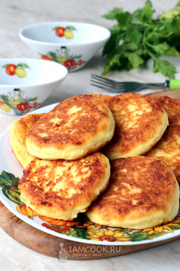 пышные сырники из творога фото
