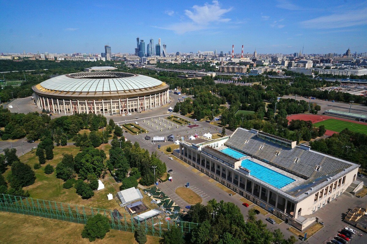 олимпийский комплекс лужники фото