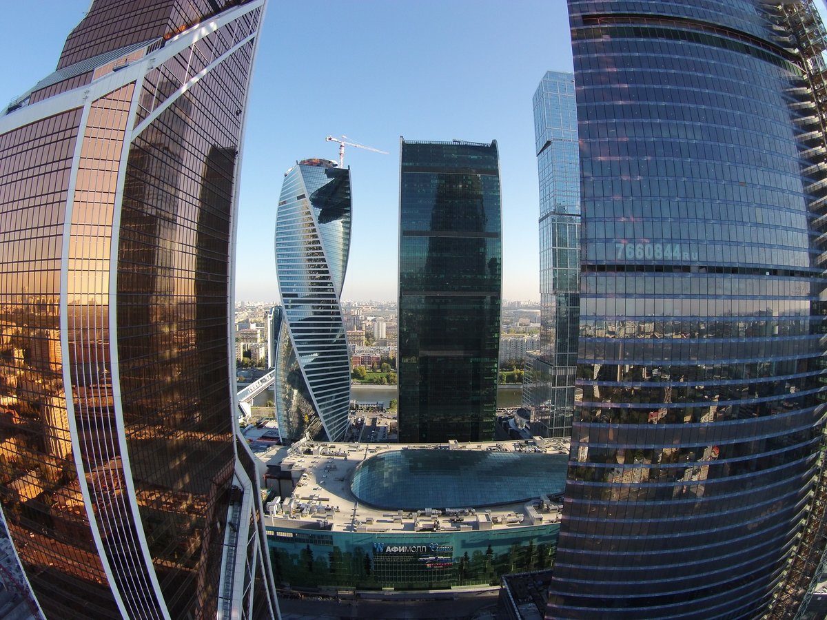 москва сити башни фото