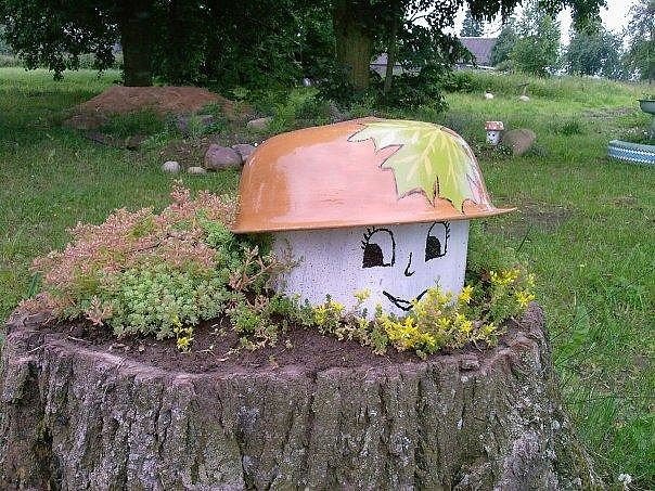 поделки для сада фото