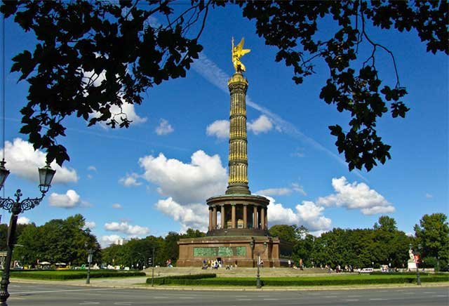 колонна победы в берлине фото