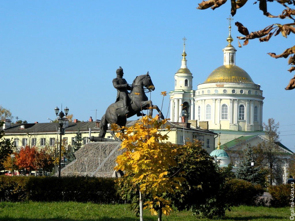 памятник а п ермолову орёл фото
