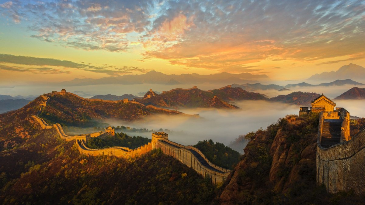 великая китайская стена пекин фото