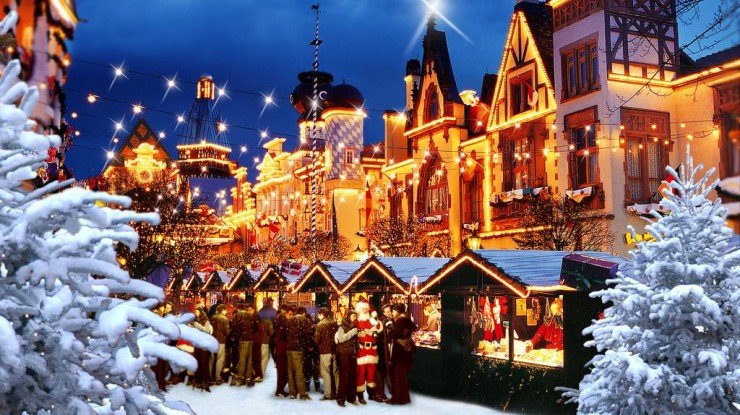 europa park germany рождество фото