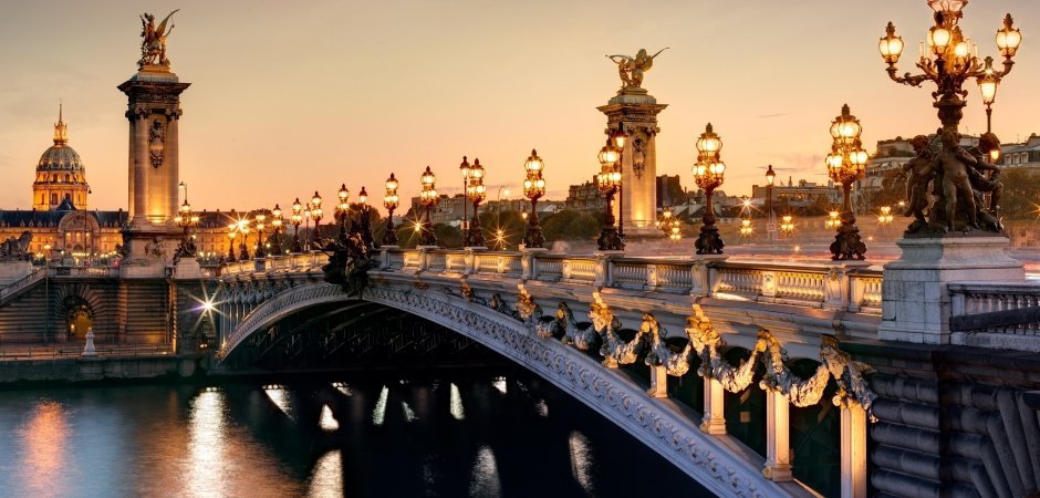 мост александра iii (pont alexandre iii) фото