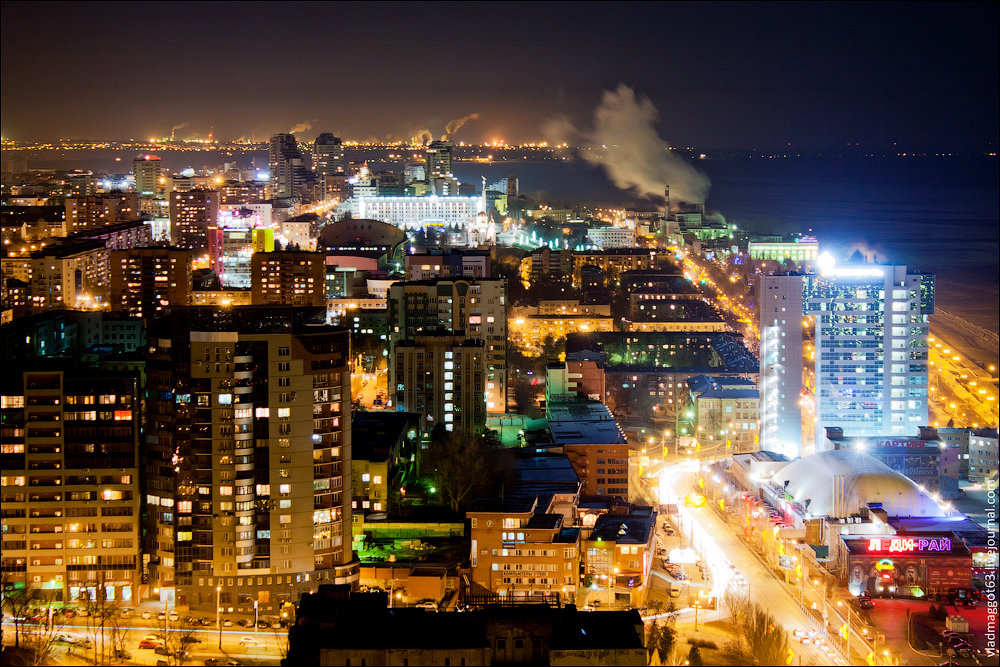 самара фото ночного города фото