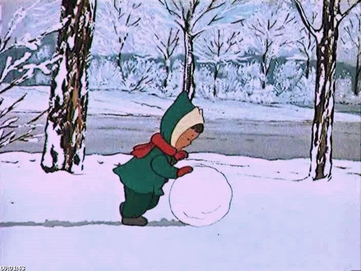 Снеговик почтовик мультфильм 1955 картинки