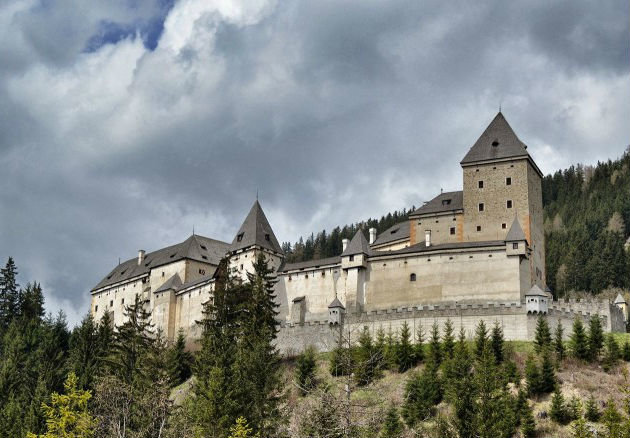 замок моосхам австрия фото