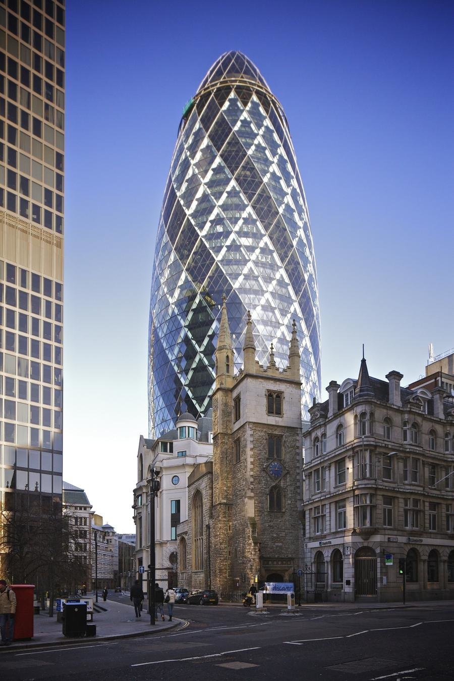 30 saint mary axe фото