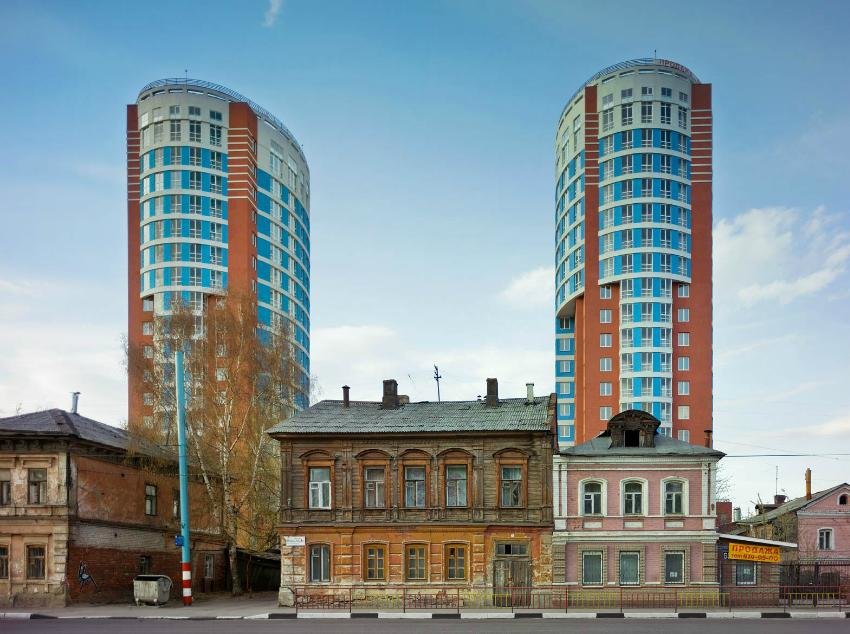 екатеринбург контраст архитектур фото