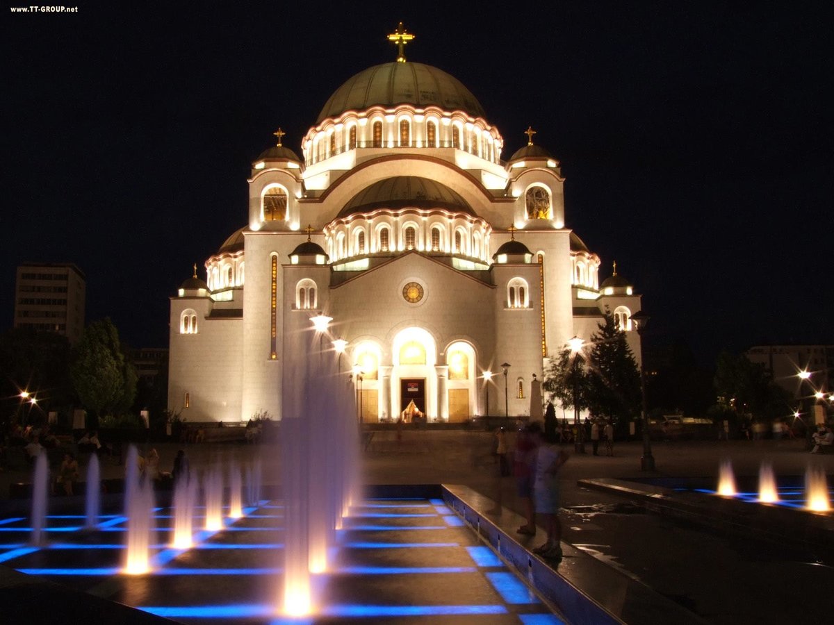 храм святого саввы в белграде фото