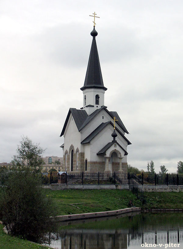 храм георгия победоносца на средней рогатке фото