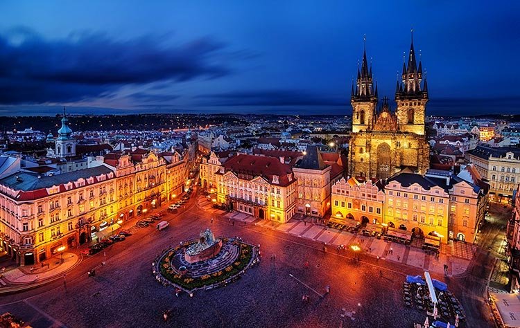 прага староместская площадь фото