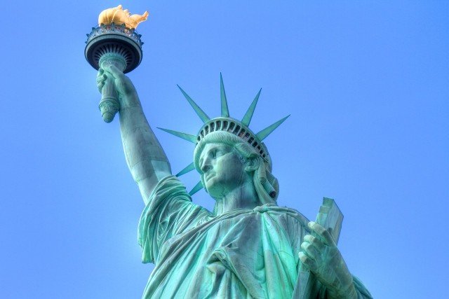 статуя свободы в сша фото