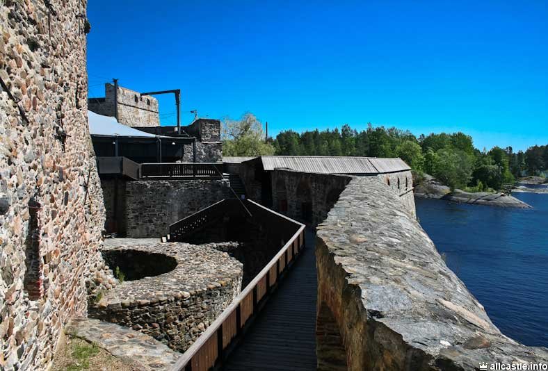 замок олавинлинна финляндия фото