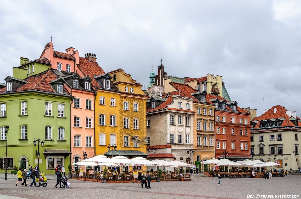 варшава старый город фото