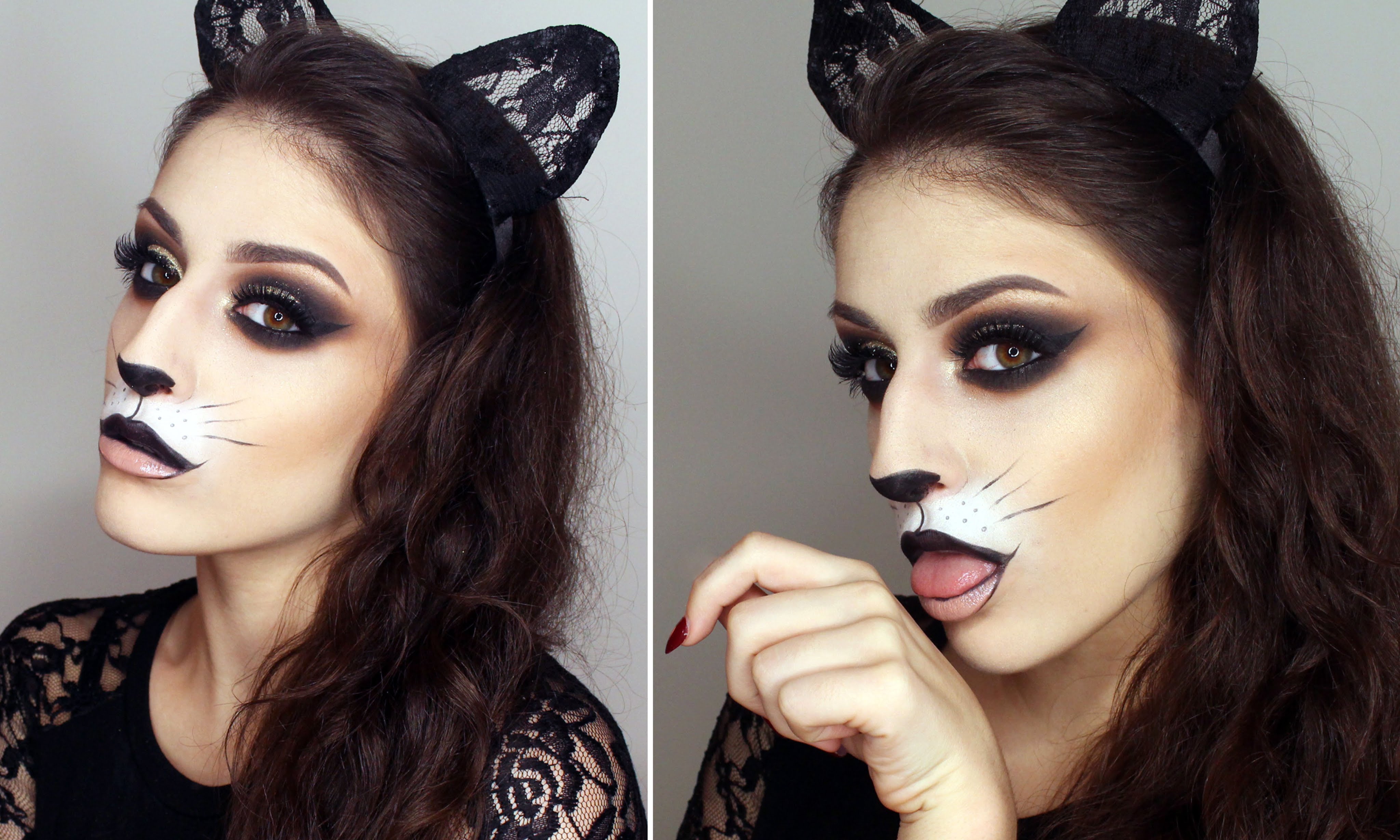 Cute Kitty Cat Makeup | Saubhaya Makeup