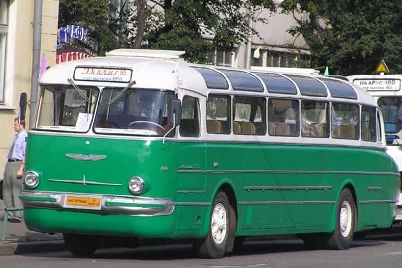 икарус 55 зеленый фото