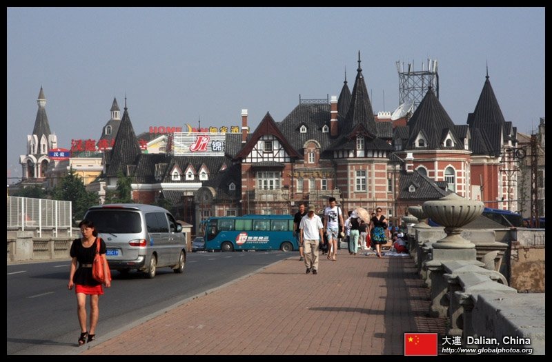 далянь русский город фото