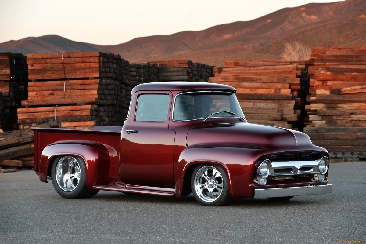 ford f 100 pickup 1956 фото