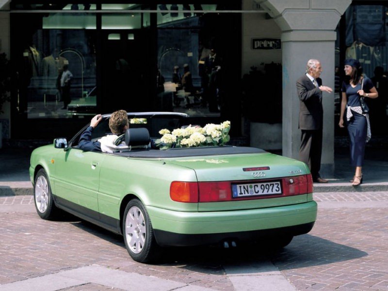 audi 80 cabriolet 2000 фото