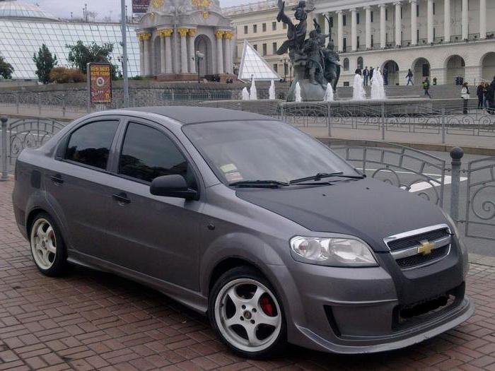 Шевроле авео 2 тюнинг