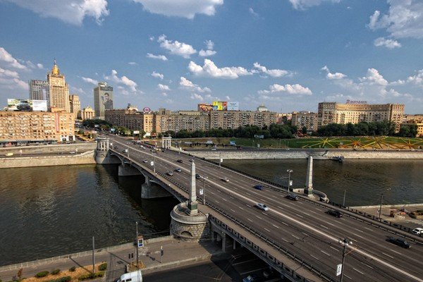 бородинский мост в москве фото