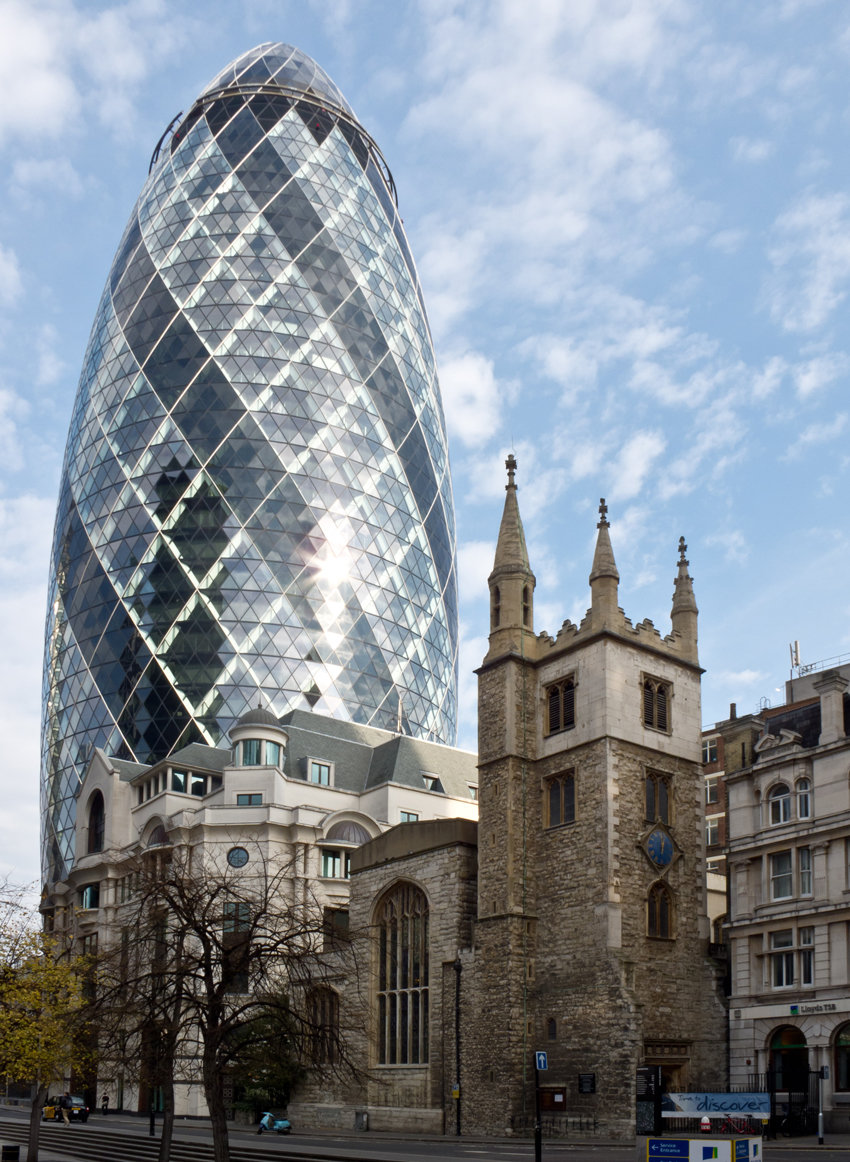 30 st mary axe лондон фото