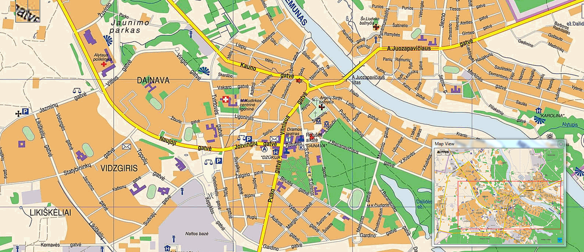 карта центра киева с улицами фото