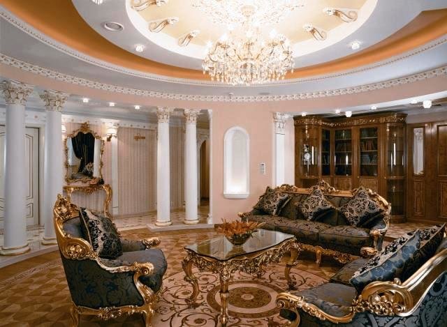 дом в стиле барокко изнутри фото