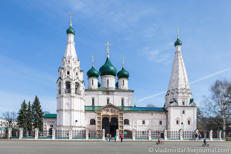 церковь ильи пророка в ярославле фото