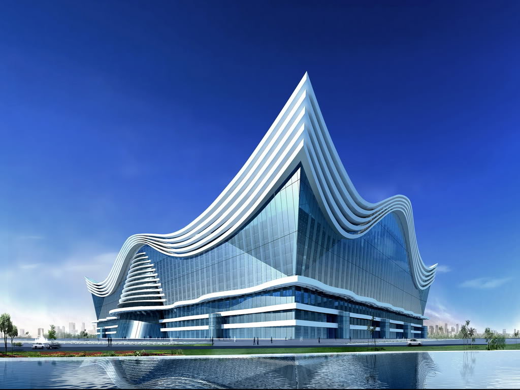 Современная китайская архитектура Дневник Максим Боголепов
New Century Global Centre - проект